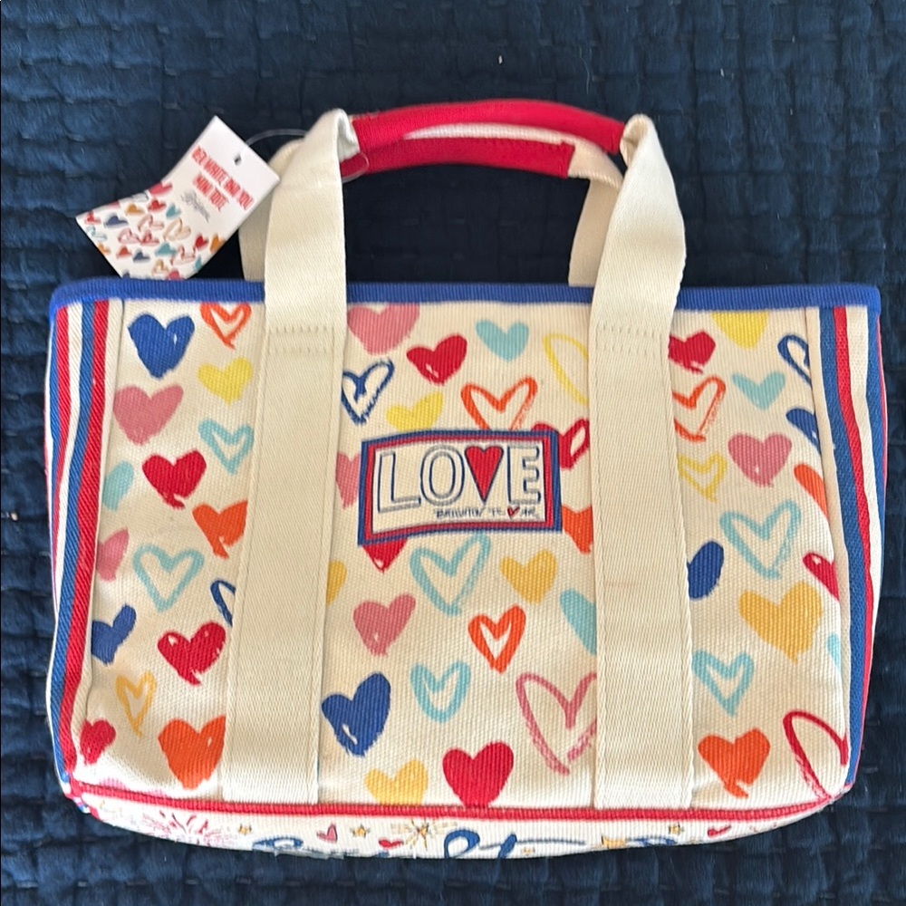 Colorful Heart Tote Bag